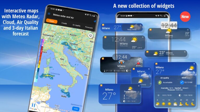 Android için iLMeteo: previsioni meteo