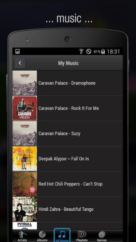 iMediaShare – Fotos e Música para Android