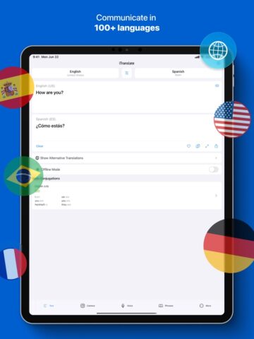 iTranslate Dịch và Từ Điển cho iOS