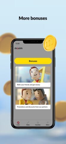 maxim — rides&food delivery สำหรับ iOS