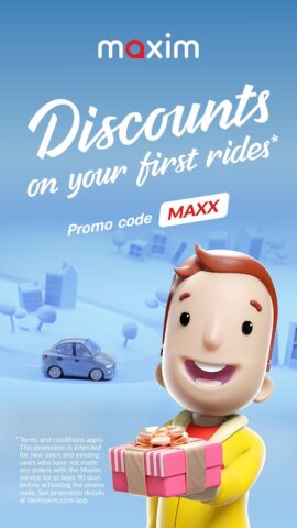 maxim — заказ такси, доставка для Android