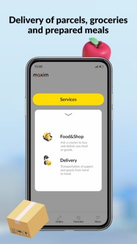maxim — order taxi, food for Android
