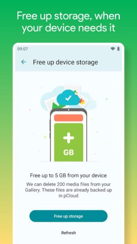 pCloud: Cloud Storage для Android