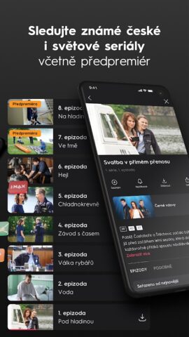 Android için prima+ filmy a TV seriály