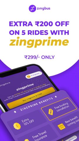 zingbus Book Bus Ticket online для Android