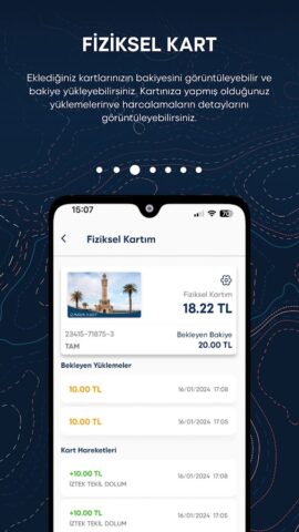 İzmirim Kart – Dijital Kart لنظام Android
