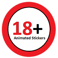 18+ Animated Stickers for What für Android