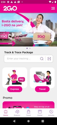 Android 用 2GO App Philippines
