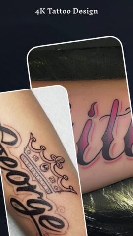 3D Name Tattoo On Hand Designs para Android