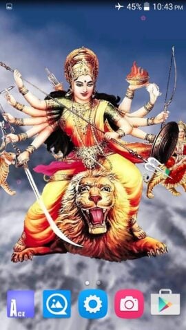 4D Maa Durga Live Wallpaper для Android