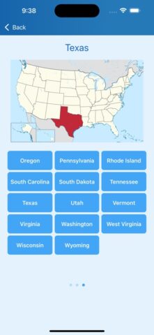 iOS için 50 US states – Quiz