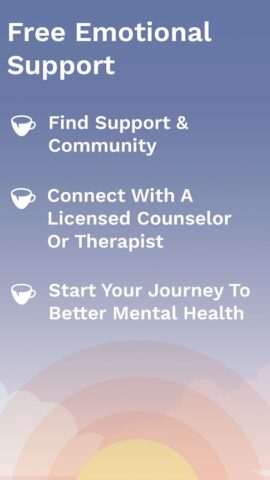 Android용 7 Cups: 정신 건강 및 불안을위한 온라인 치료