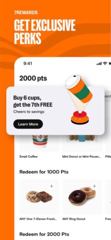 7-Eleven: Rewards & Shopping สำหรับ iOS