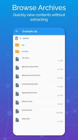 7zip & Zip – Zip File Manager für Android