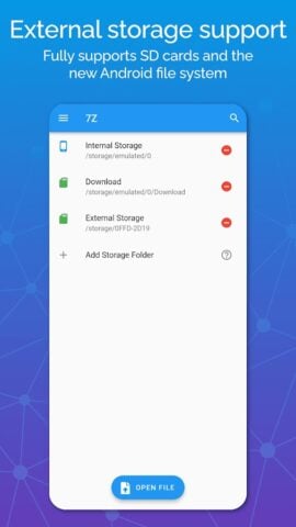 Android 版 7Z: Zip 7Zip Rar File Manager
