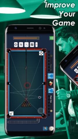 8 Ball Path Finder: Line Tool для Android