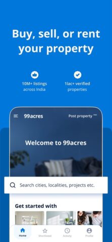 99acres – Property Search สำหรับ iOS
