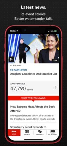 AARP Now for iOS