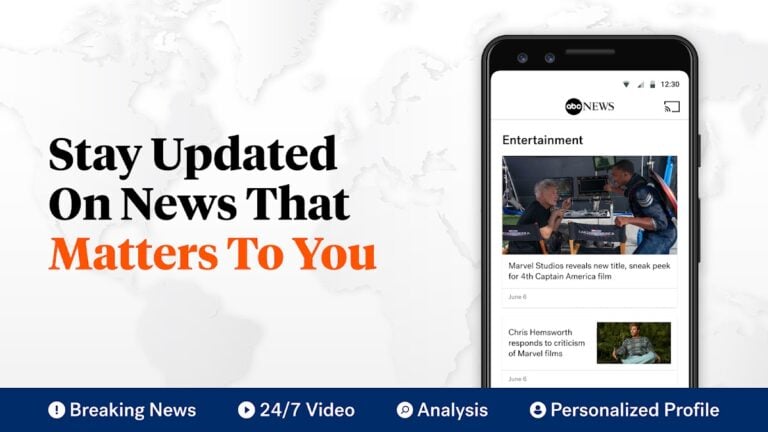 ABC News: Breaking News Live untuk Android