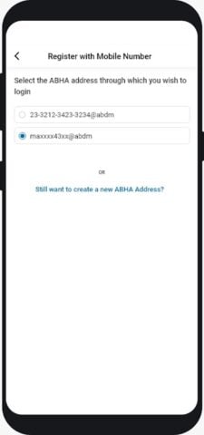 ABHA per Android