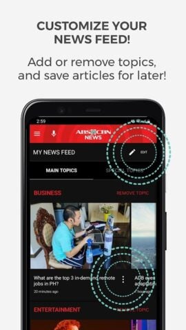 ABS-CBN News لنظام Android