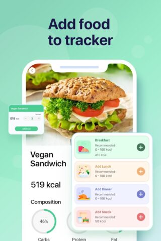 AI Calorie Counter App for Android