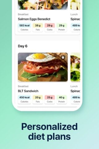 calorie counter: pérdida peso para Android