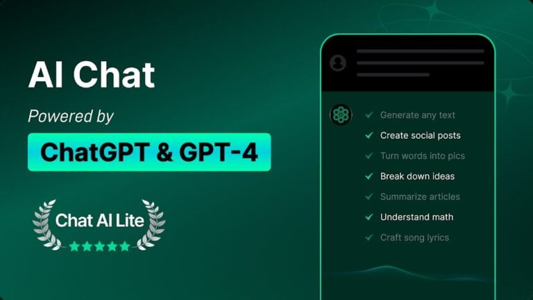 ChatGPT Powered – AI Chat para Android