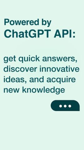 ChatGPT powered Chat – Nova para Android