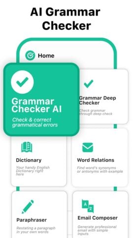 Android 用 AI Grammar Checker:Spell Check