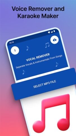 Android için Vokal Kaldır ve Karaoke Yap