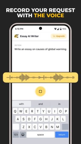 AI Writing: Essay per Android