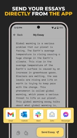 Android 版 AI Writing: Essay