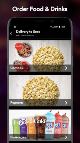 AMC Theatres: Movies & More для Android