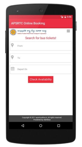 APSRTC pour Android