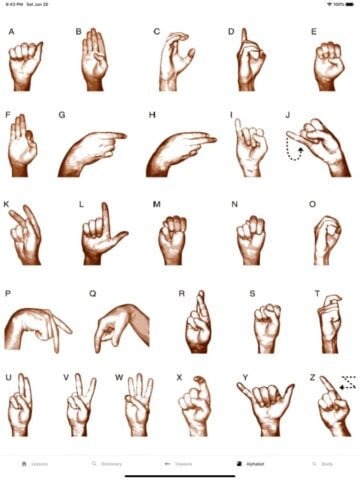 ASL Sign Language Pocket Sign para iOS