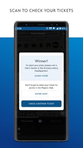 AZ Lottery Players Club para Android
