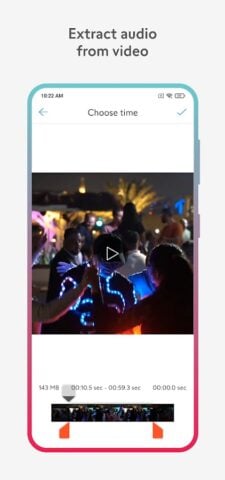 Añadir música al video para Android