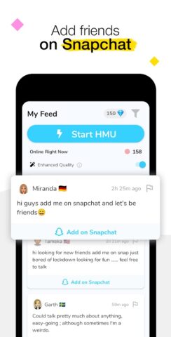 AddChat – Freunde für Snapchat für Android
