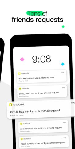 AddChat – Amigos para Snapchat para Android