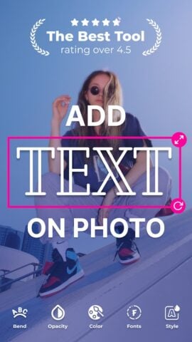 Android için Add text on photo Fonts for IG