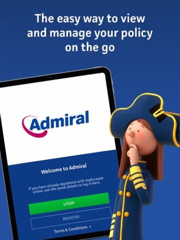 Android için Admiral Insurance