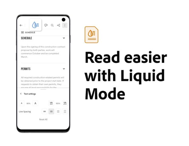 Adobe Acrobat Reader: Edit PDF for Android