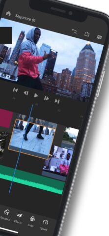 Adobe Premiere Rush per video per iOS