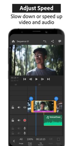Adobe Premiere Rush — Editor d para Android