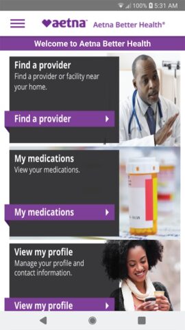 Aetna Better Health — Medicaid для Android