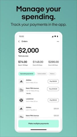 Android 用 Afterpay – Buy Now, Pay Later