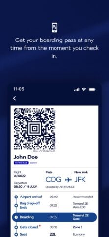 Air France – Reservar um voo para iOS