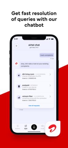 iOS için Airtel Thanks – Recharge & UPI