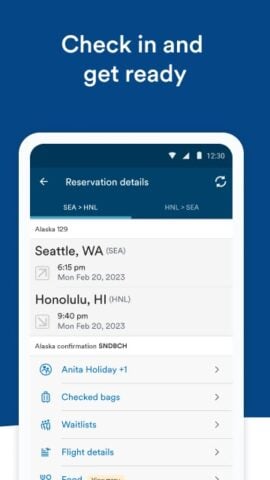 Alaska Airlines – Travel สำหรับ Android